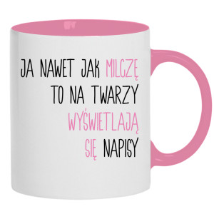 Zazdroszczę ludziom którzy potrafią być cicho
