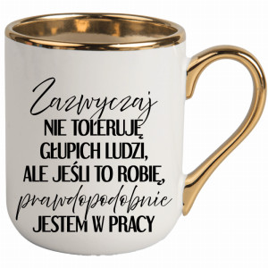 Zazwyczaj nie toleruję głupich ludzi