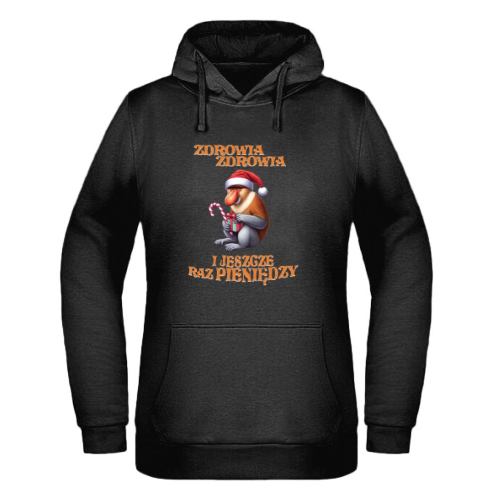 Zdrowia Zdrowia bluza damska z kapturem
