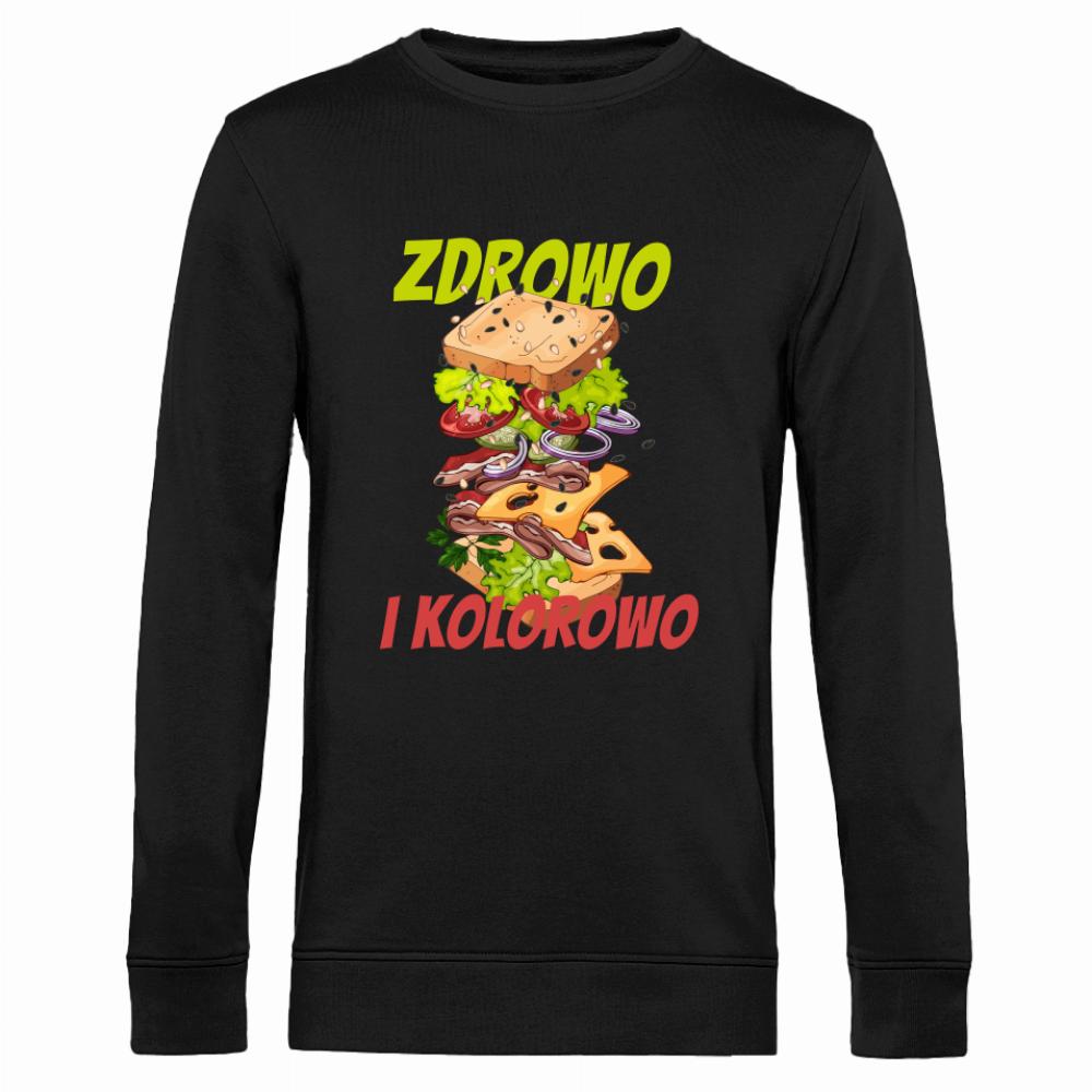 Zdrowo i Kolorowo bluza męska bez kaptura