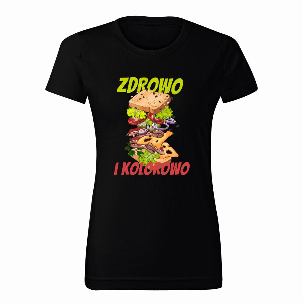 Zdrowo i Kolorowo koszulka damska