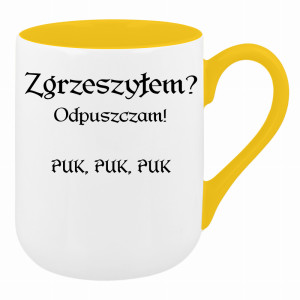Zgrzeszyłem? Odpuszczam! PUK, PUK, PUK