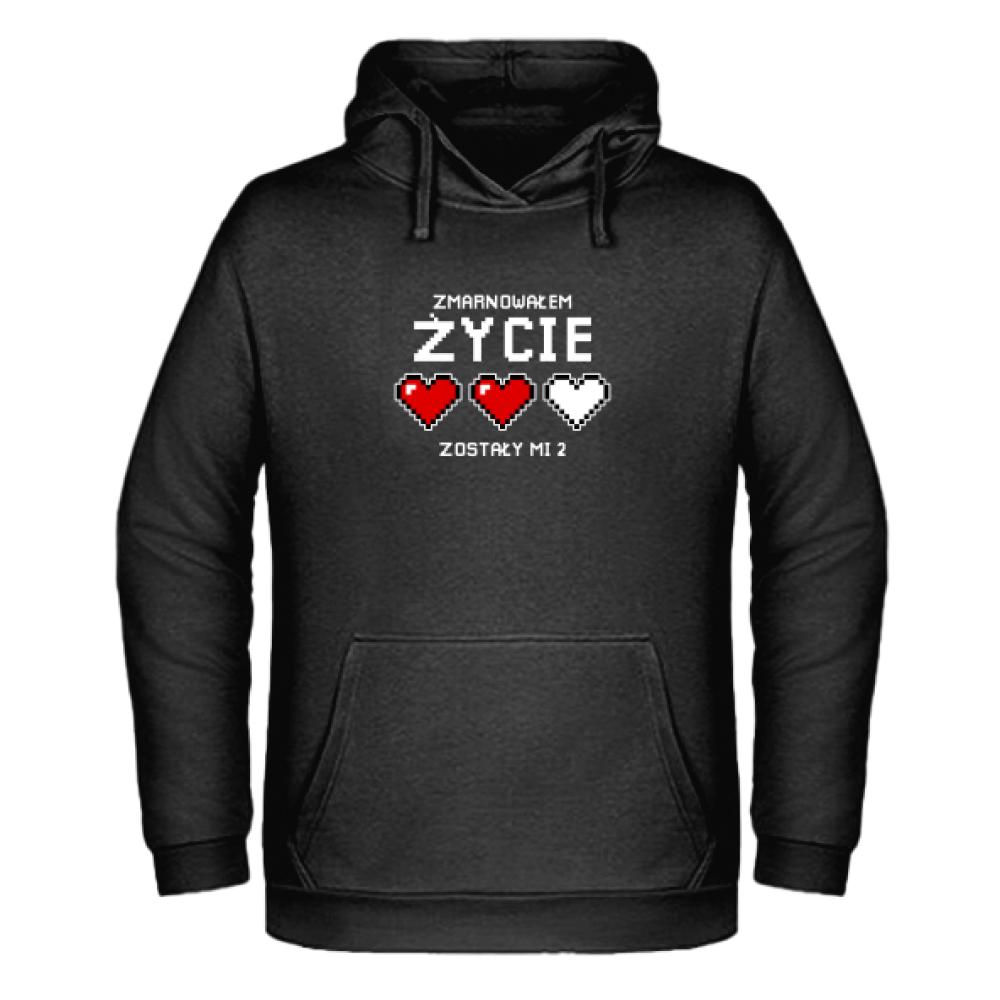 ZMARNOWAŁEM ŻYCIE, ZOSTAŁY MI bluza męska z kapturem