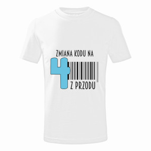 Zmiana kodu na 4 z przodu