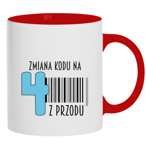 Zmiana kodu na 4 z przodu