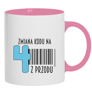 Zmiana kodu na 4 z przodu