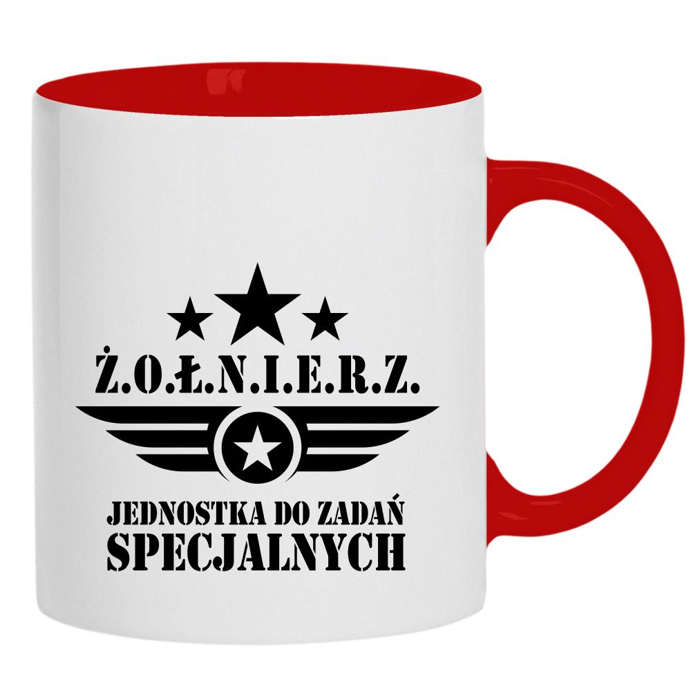 Żołnierz Jednostka Specjalna kubek ucho kolor