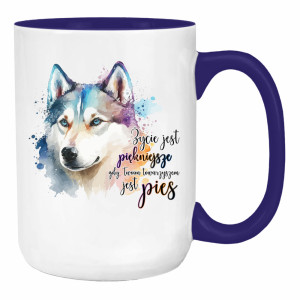 Życie jest piękniejsze gdy towarzyszem jest pies