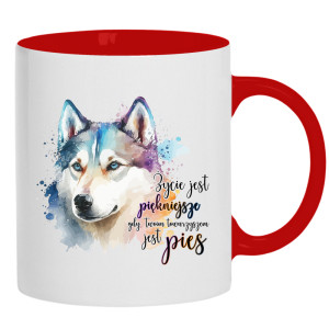 Życie jest piękniejsze gdy towarzyszem jest pies