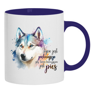 Życie jest piękniejsze gdy towarzyszem jest pies