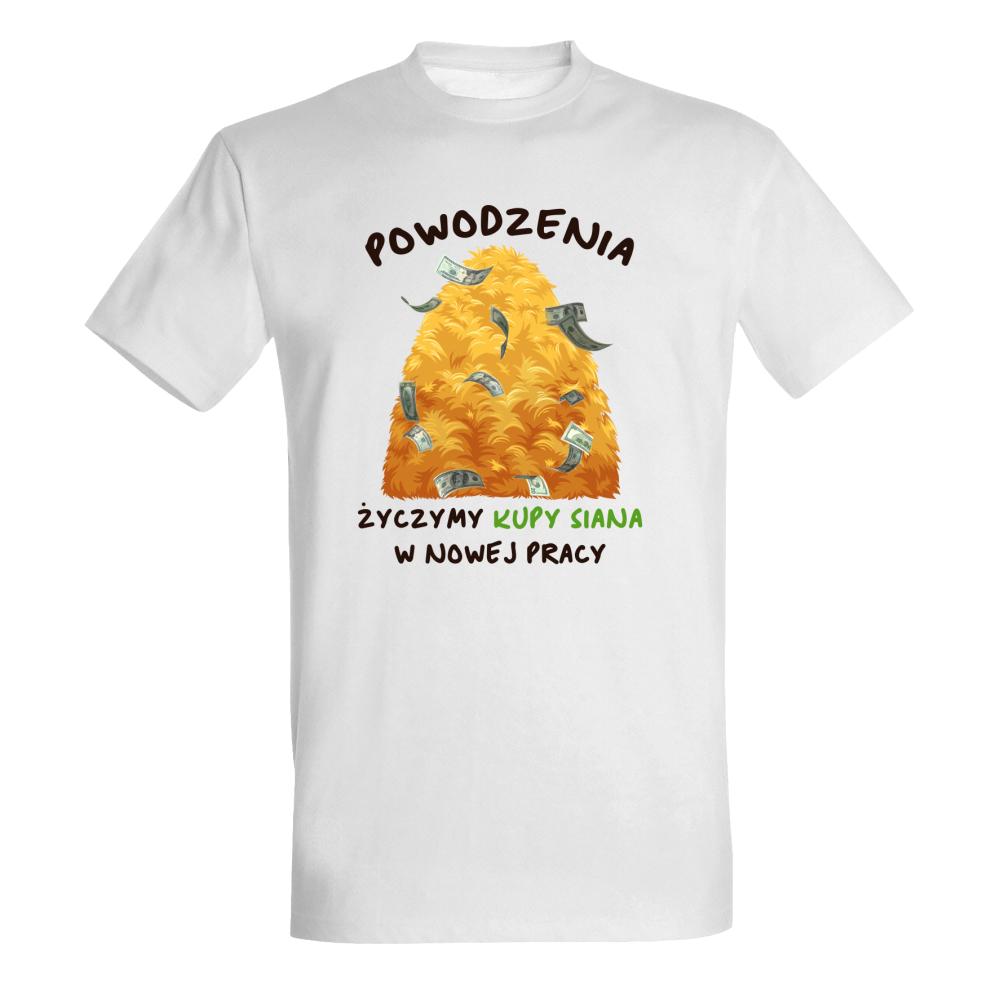 Życzymy Kupy Siana koszulka męska
