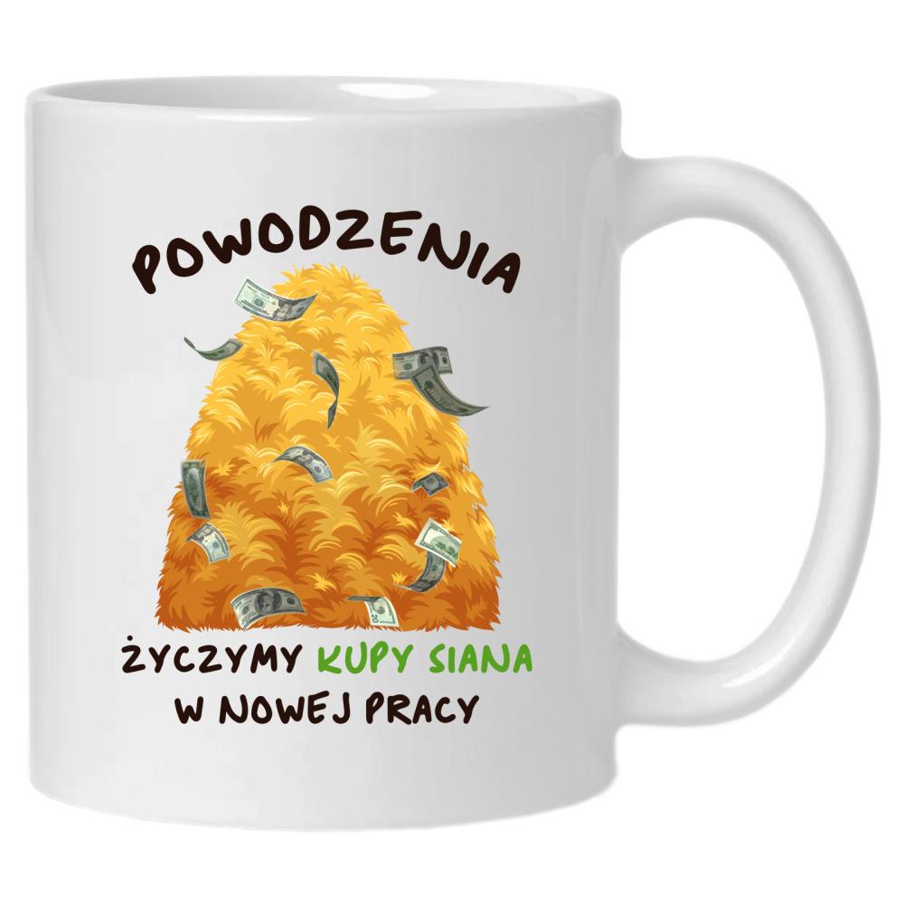 Życzymy Kupy Siana kubek